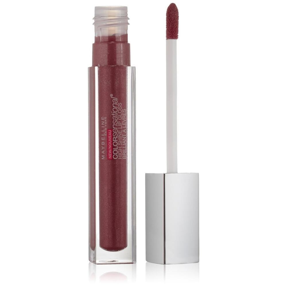 NEW Maybelline Color Sensational High Shine Lip Gloss 120 Plum Luster (Sealed)